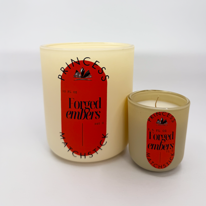 Forged Embers- Glass Container Candle