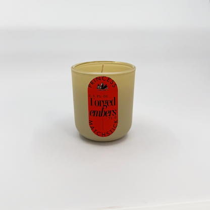 Forged Embers- Glass Container Candle