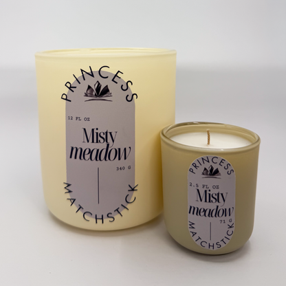 Misty Meadow — Glass Container Candle
