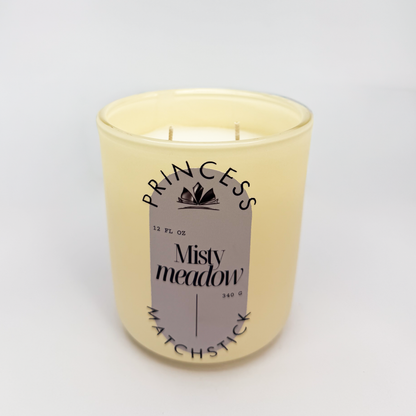 Misty Meadow — Glass Container Candle